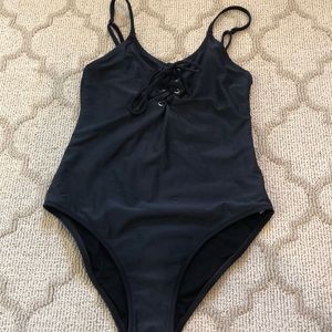 Black one piece